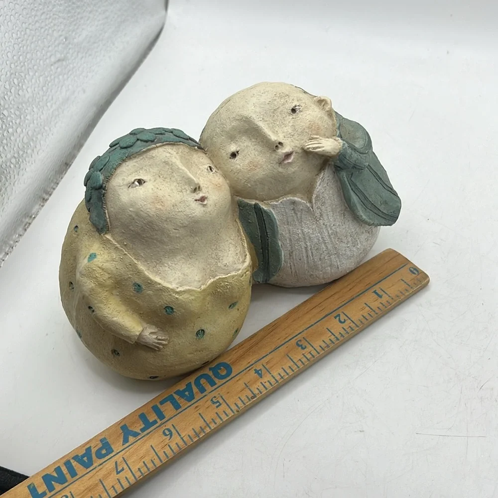 Beryl & George Art Sweet Nothings Sculpture Man Woman Couple Figurine Decor - Picture 9 of 11